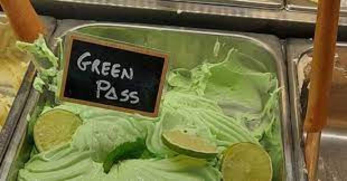 gelato al Green Pass