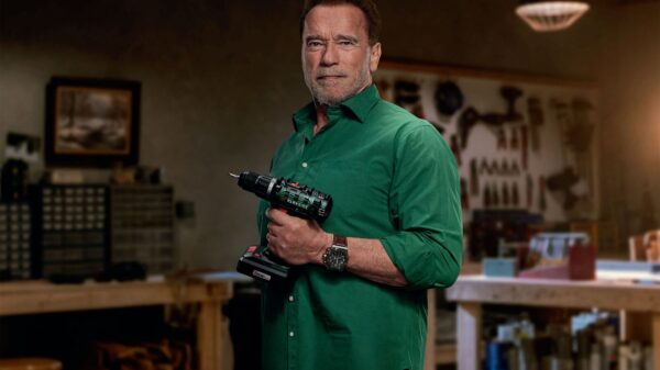 Arnold Schwarzenegger è il nuovo volto della linea di utensili per il fai-da-te PARKSIDE di Lidl Italia