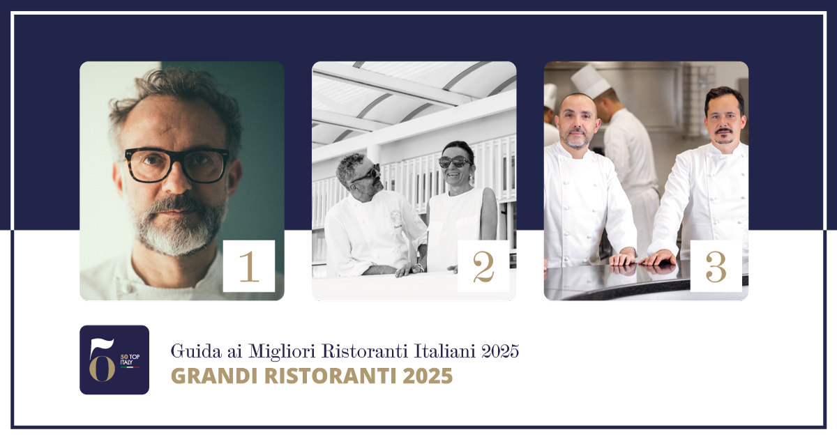 Miglior Ristorante in Italia nella classifica 50 Top Italy 2025