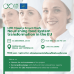 “Life Climate Smart Chefs”, progetto per un futuro alimentare sostenibile